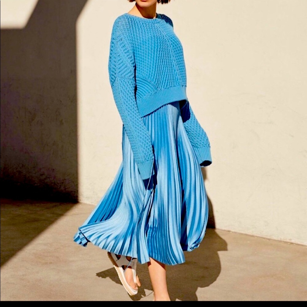 SPRING SALE Vince Directional Ribbed Knit Sweater